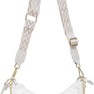 Leather Crossbody Hobo Bag for Women Lightweight Crescent Travel Sling Shoulder